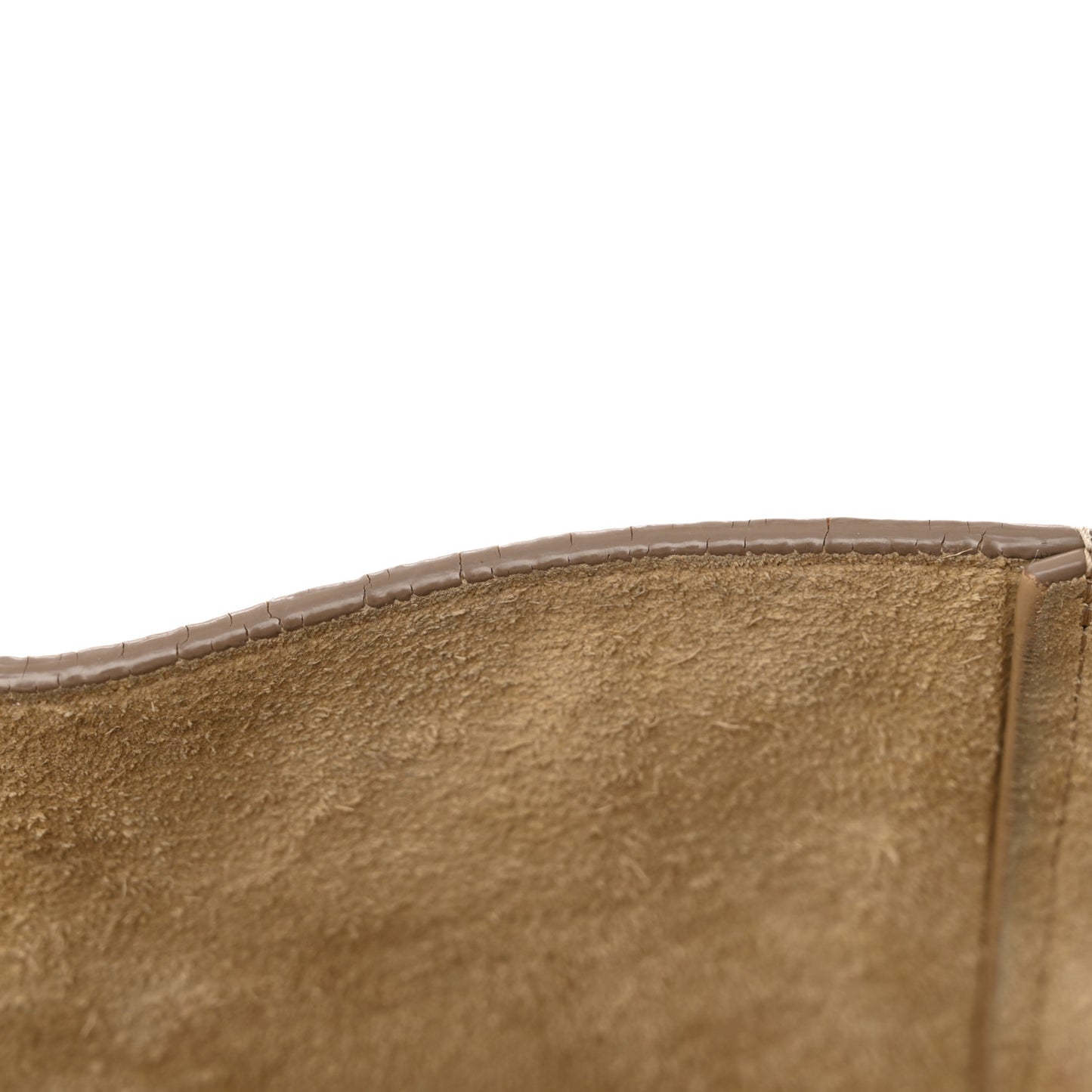Soft Grained Calfskin Sangle Bucket Bag Dune
