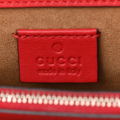 Gucci GG Supreme Monogram Arabesque Small Dionysus Shoulder Bag Hibiscus Red 7 of 10