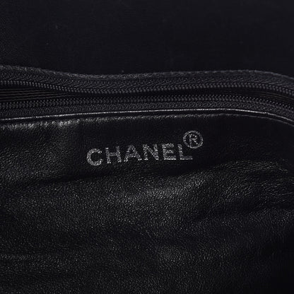 Chanel Lambskin Diamond Embossed Tote Black 6 of 11