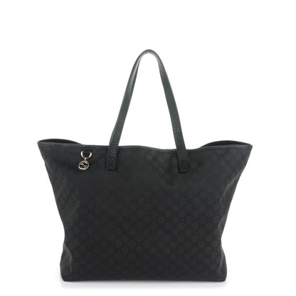 Gucci Nylon Monogram Large Tote Black 1 of 10