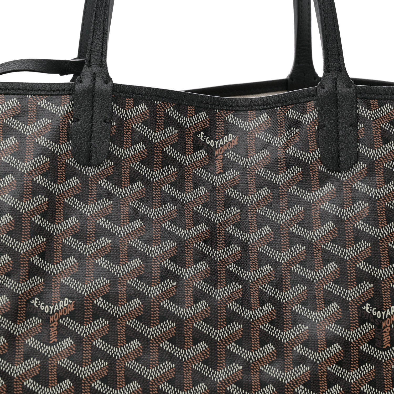 Goyard Goyardine Saint Louis PM Black 9 of 12