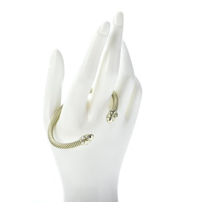 David Yurman Aluminum 5mm Renaissance Bracelet Pale Gold 2 of 4
