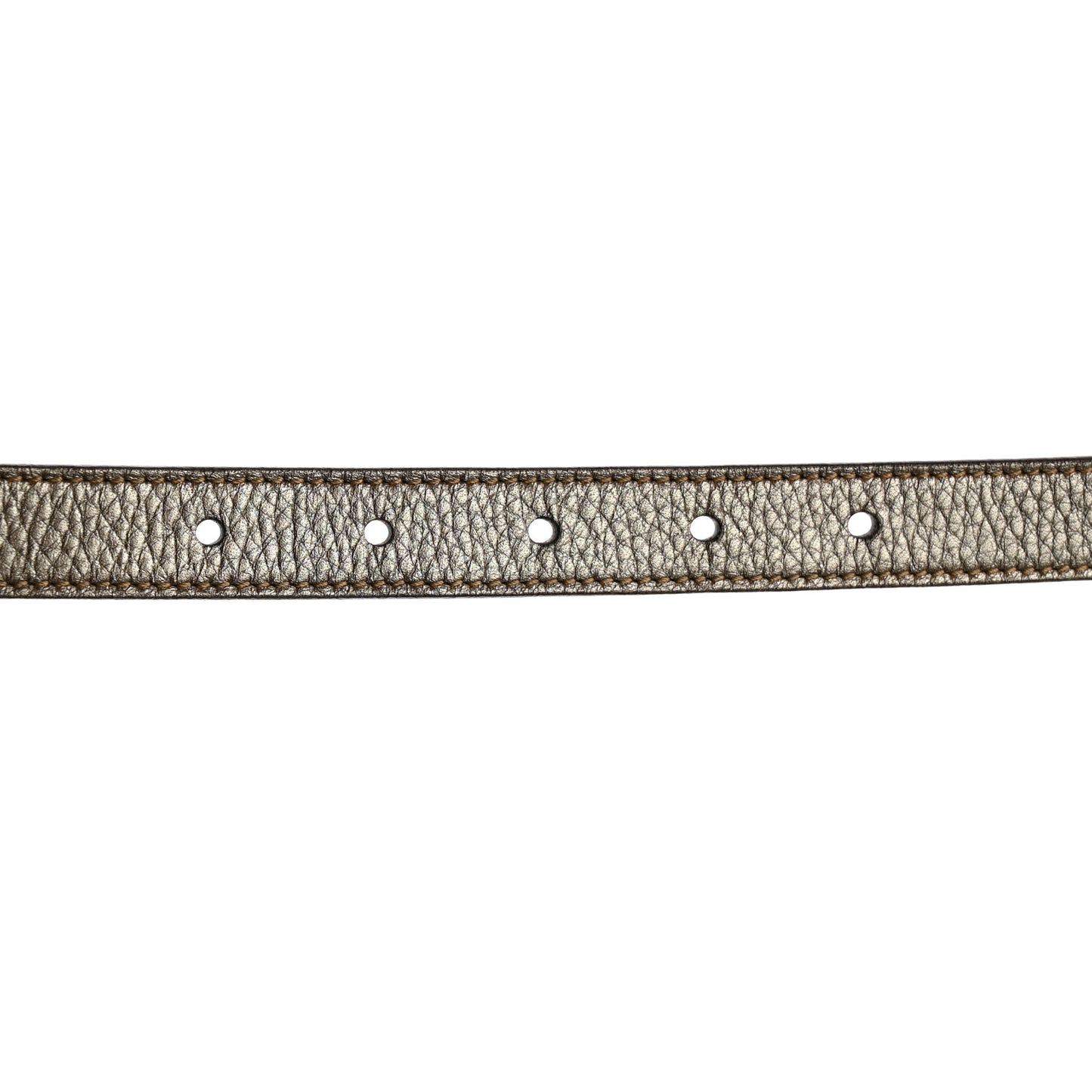 Calfskin Crystal Interlocking G Belt 75 30 Golden Beige
