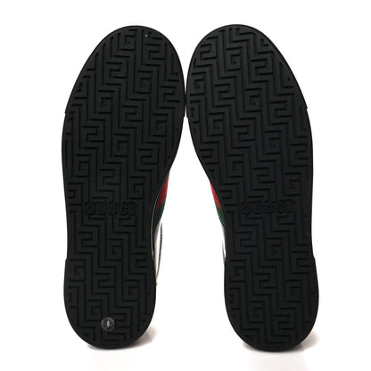 Gucci Crystal GG Monogram Web Mens New Ace Sneakers 8 Black 5 of 9
