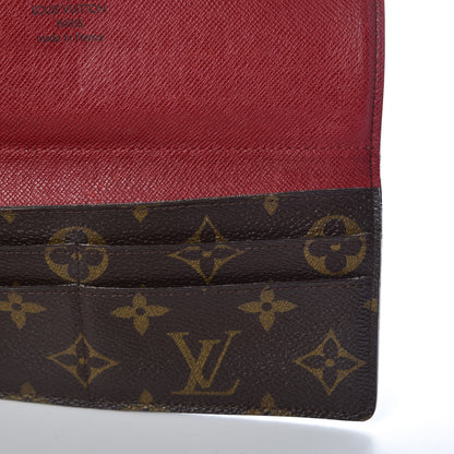 Louis Vuitton Monogram Josephine Wallet Red 12 of 16