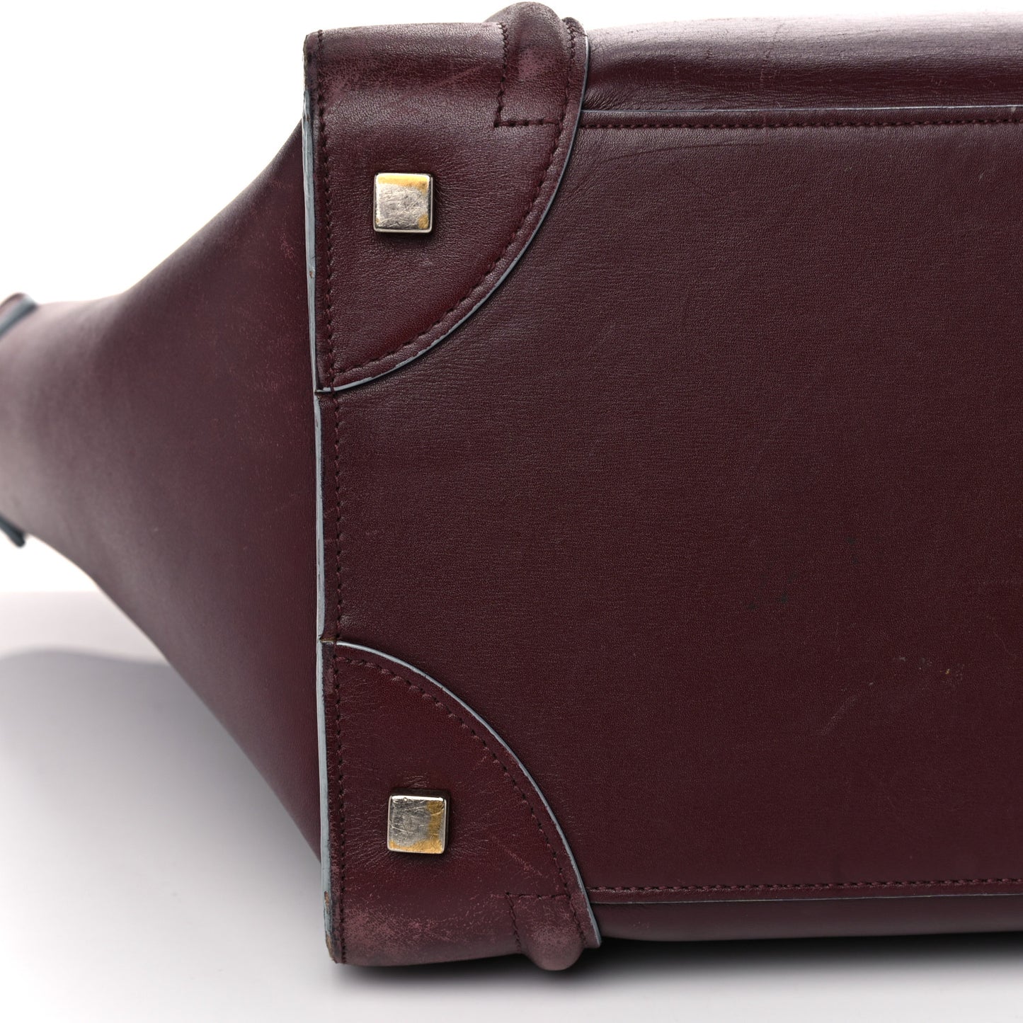 Palmelato Mini Luggage Burgundy Azur Blue