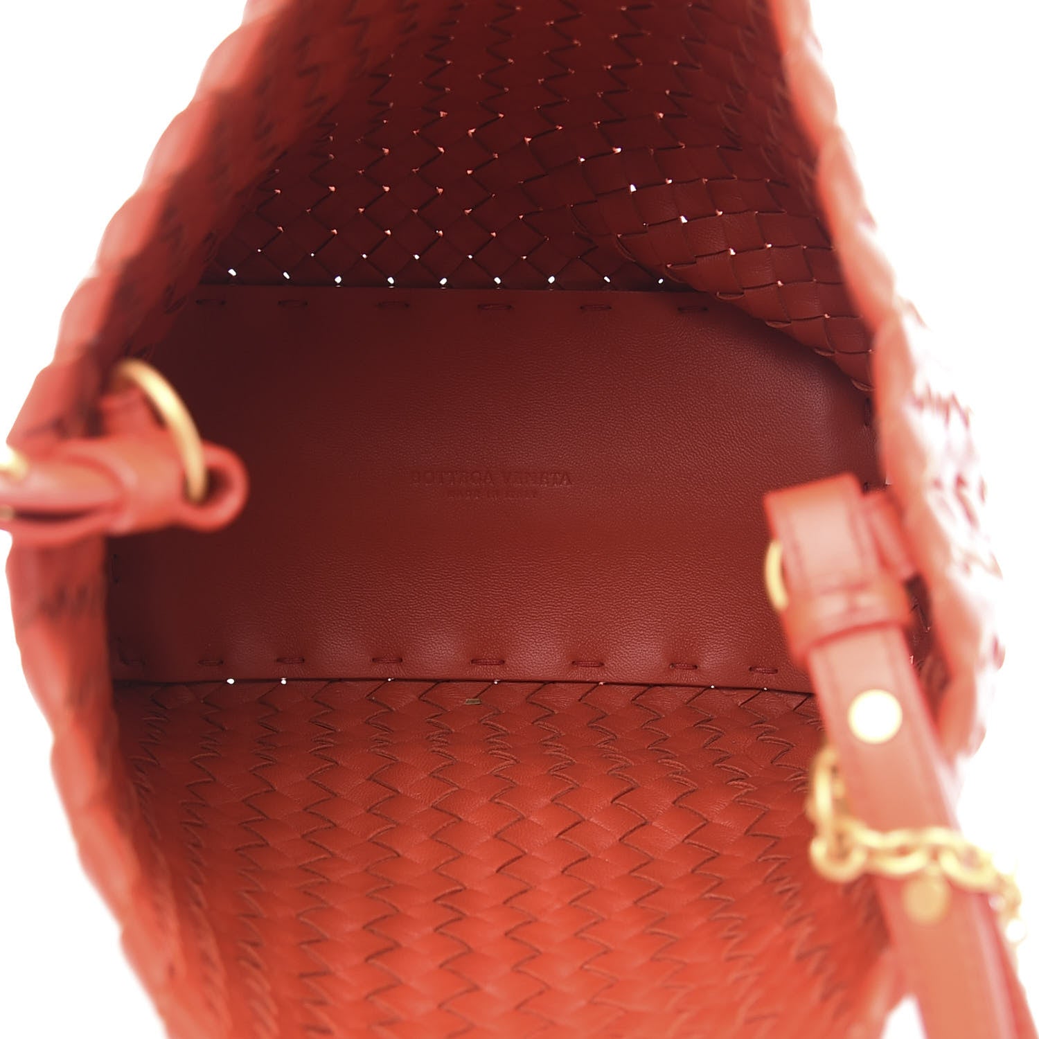Bottega Veneta Nappa Intrecciato Cabat Bucket Poppy 4 of 11