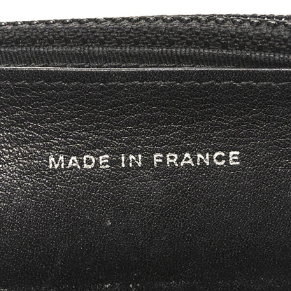 Chanel Patent Quilted Wallet On Chain WOC Black 7 of 13