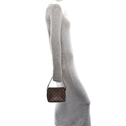 Louis Vuitton Damier Ebene Trousse Make Up Bag Pochette 2 of 11