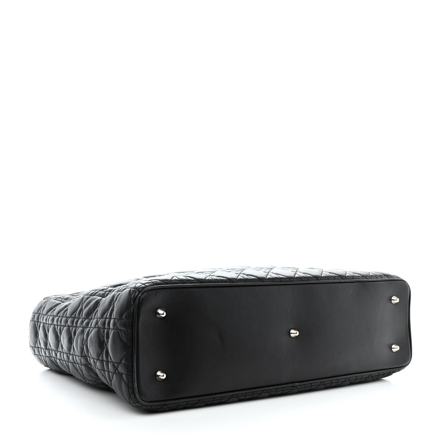 Lambskin Cannage XL Lady Dior Black