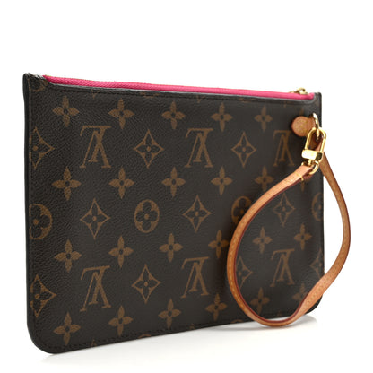 Louis Vuitton Monogram Neverfull MM GM Pochette Pivoine 3 of 6