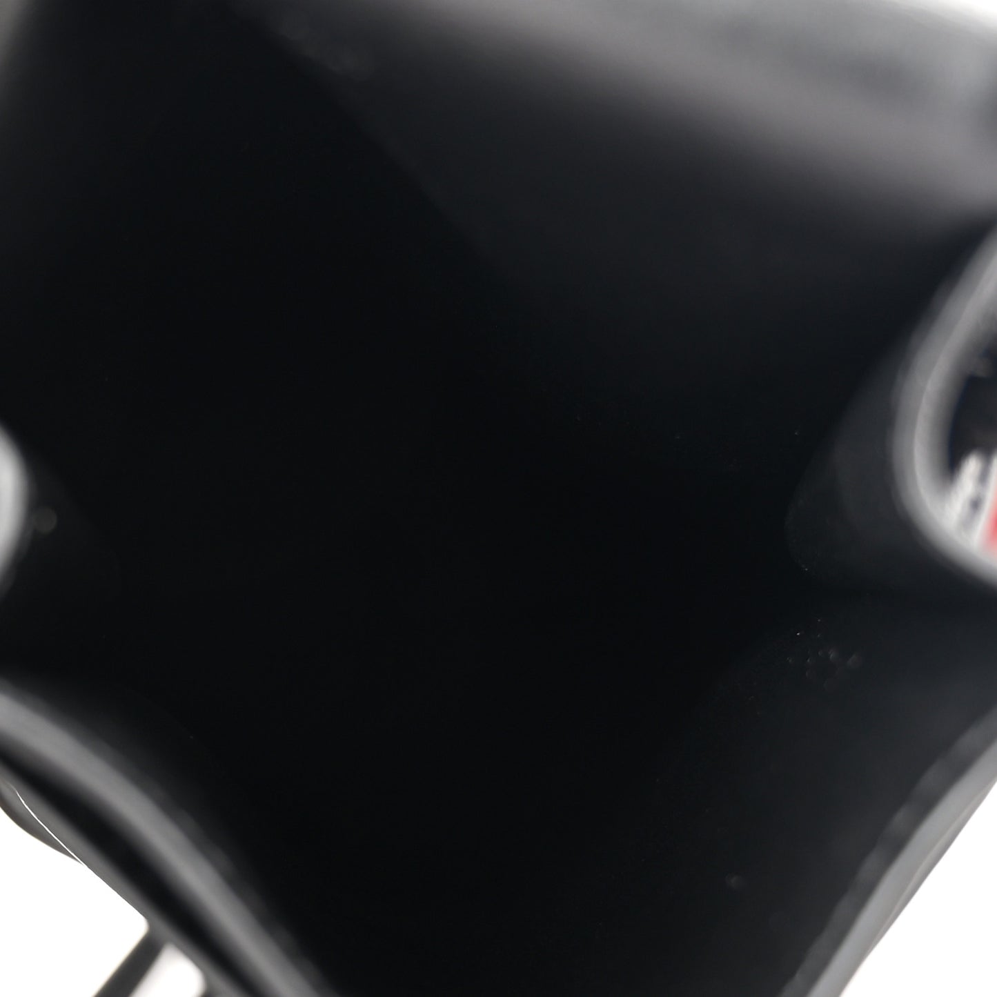 Triomphe Canvas Lambskin Phone Pouch With Flap Black