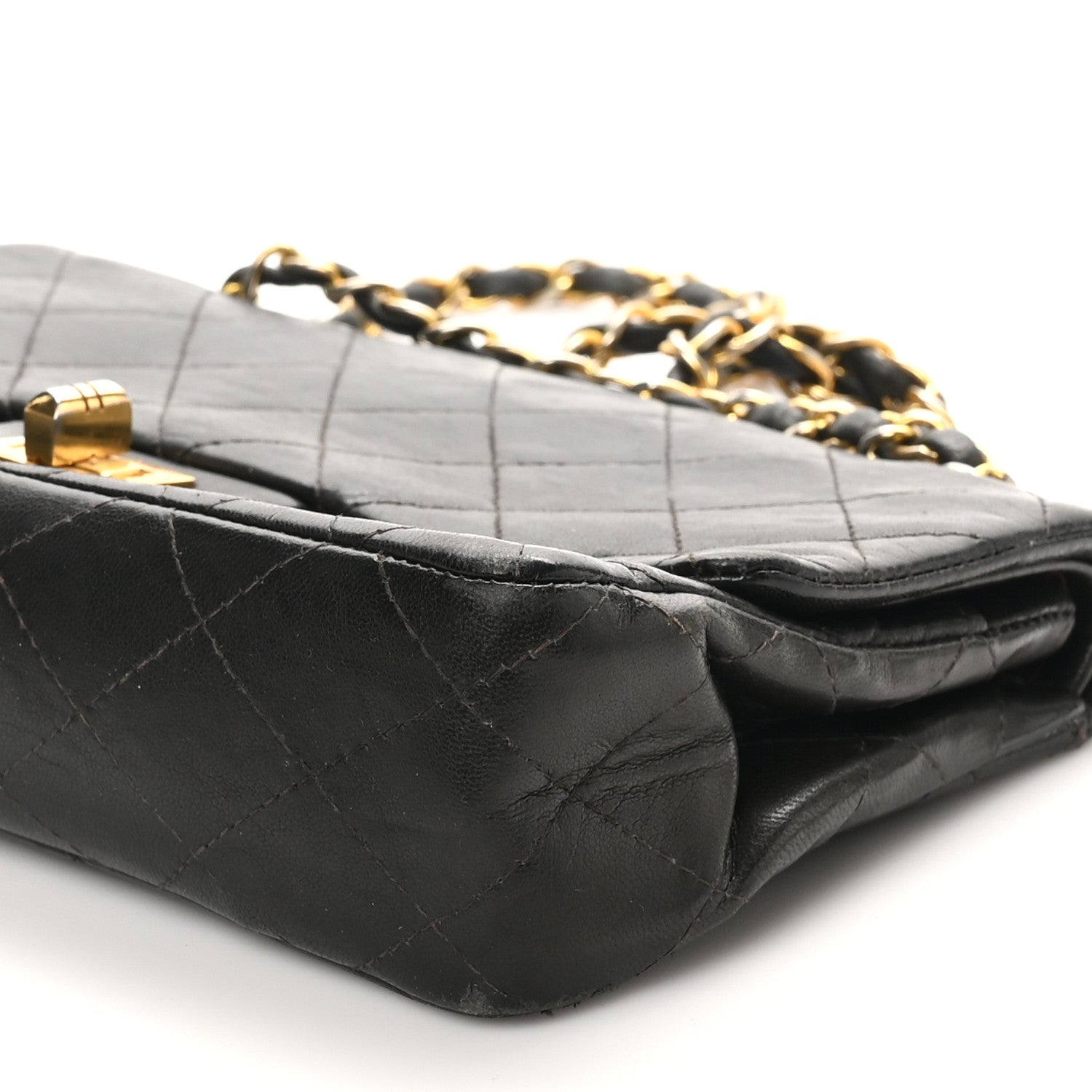 Chanel Lambskin Quilted 2.55 Flap Brown 9 of 10