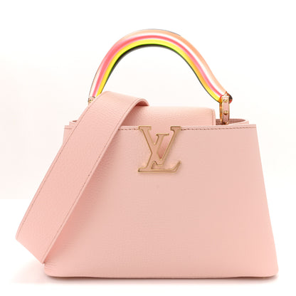 Louis Vuitton Taurillon Resin Murano Capucines BB Rose Jasmin 1 of 9