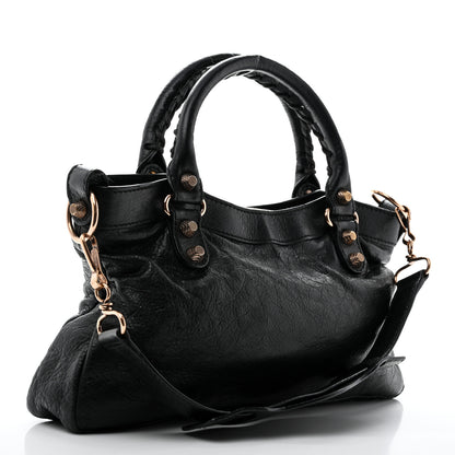 Balenciaga Agneau Giant 12 Rose Gold Hardware First Black 4 of 15