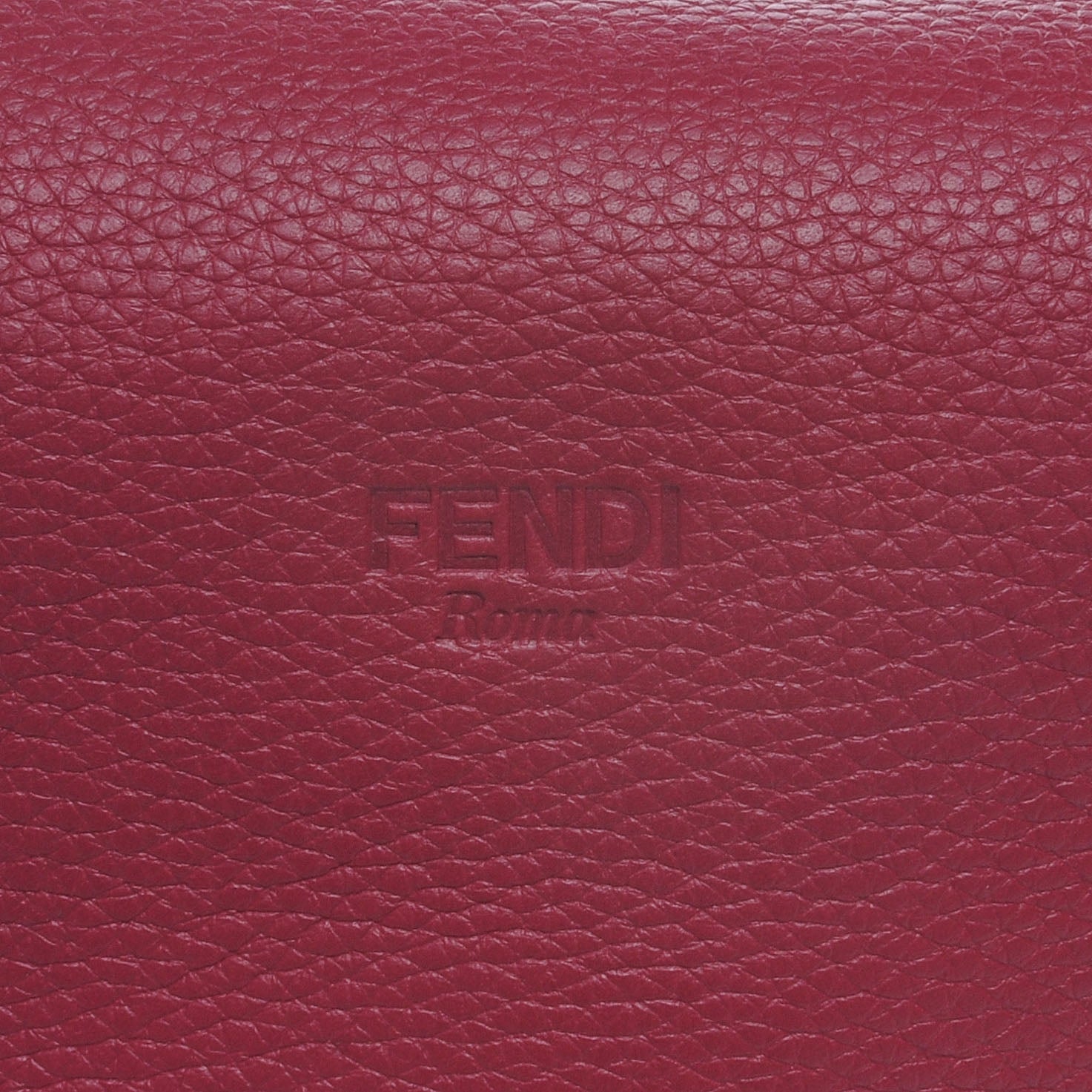 Fendi Vitello Satchel Amarena 4 of 11