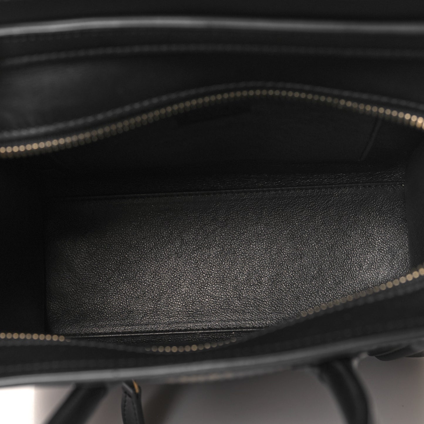 Smooth Calfskin Nano Luggage Black