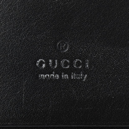 Gucci Calfskin Matelasse GG Marmont Card Case Wallet Black 6 of 8