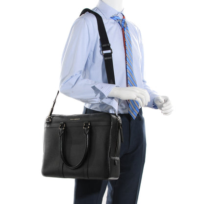 Burberry London Leather Ormond Briefcase Black 2 of 11
