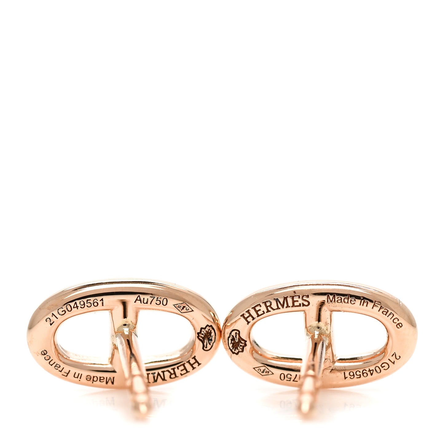 18K Rose Gold TPM Farandole Stud Earrings