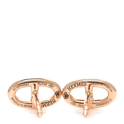 Hermes 18K Rose Gold TPM Farandole Stud Earrings 3 of 4