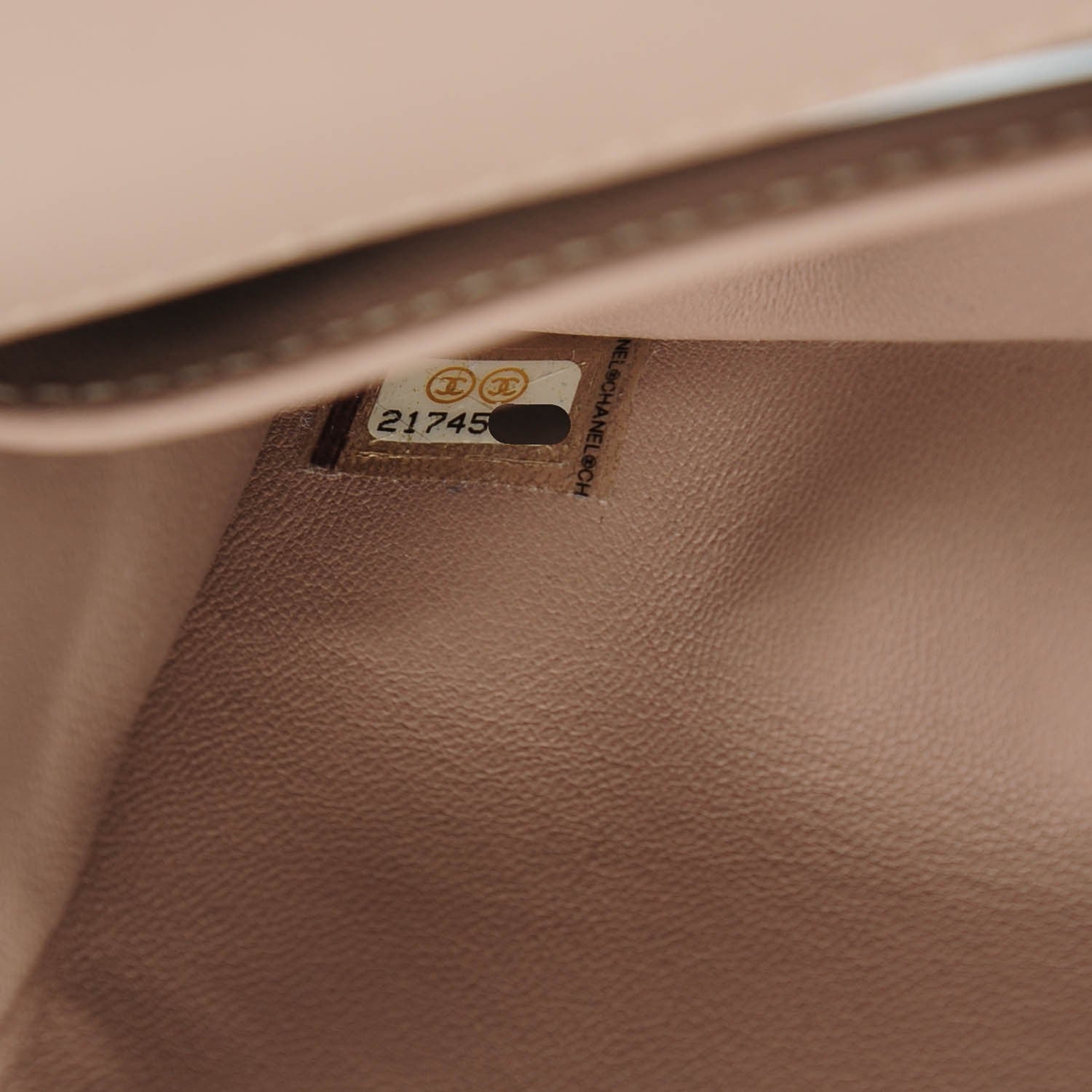 Chanel Galuchat Stingray Small Boy Flap Beige 7 of 7