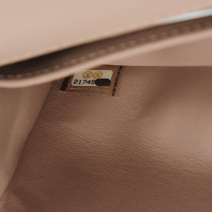 Chanel Galuchat Stingray Small Boy Flap Beige 7 of 7