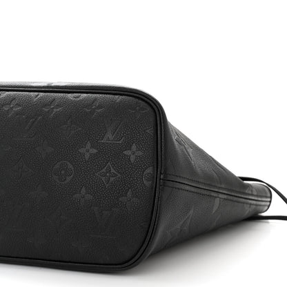Louis Vuitton Empreinte Monogram Giant Neverfull MM Black 10 of 10