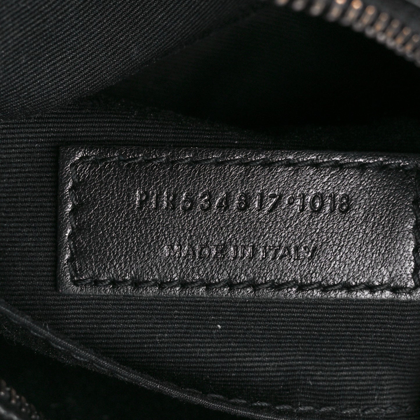 Calfskin Matelasse Monogram Lou Belt Bag Black