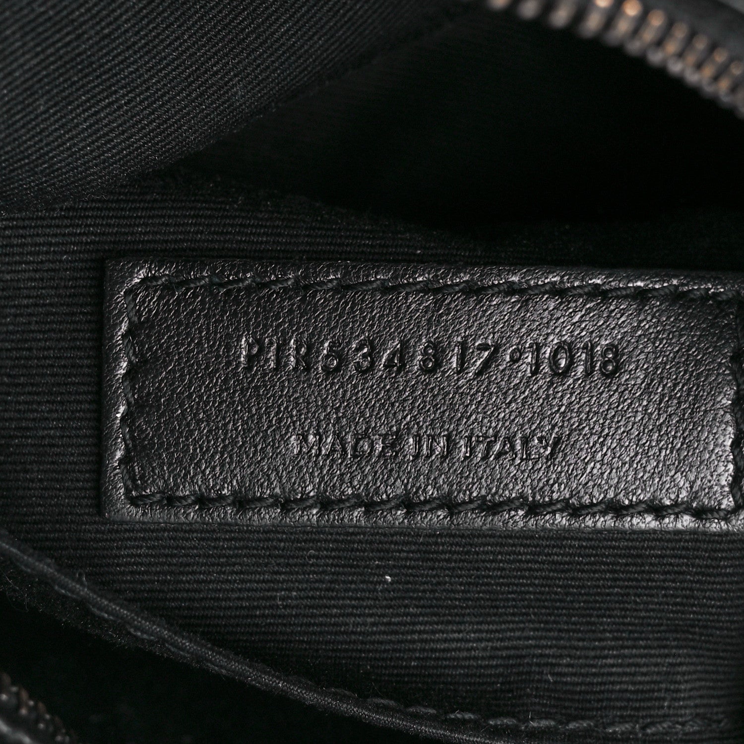 Saint Laurent Calfskin Matelasse Monogram Lou Belt Bag Black 7 of 12