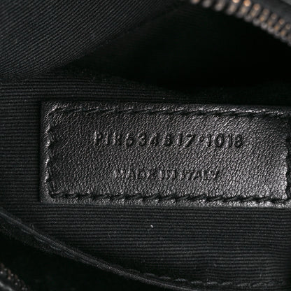 Saint Laurent Calfskin Matelasse Monogram Lou Belt Bag Black 7 of 12