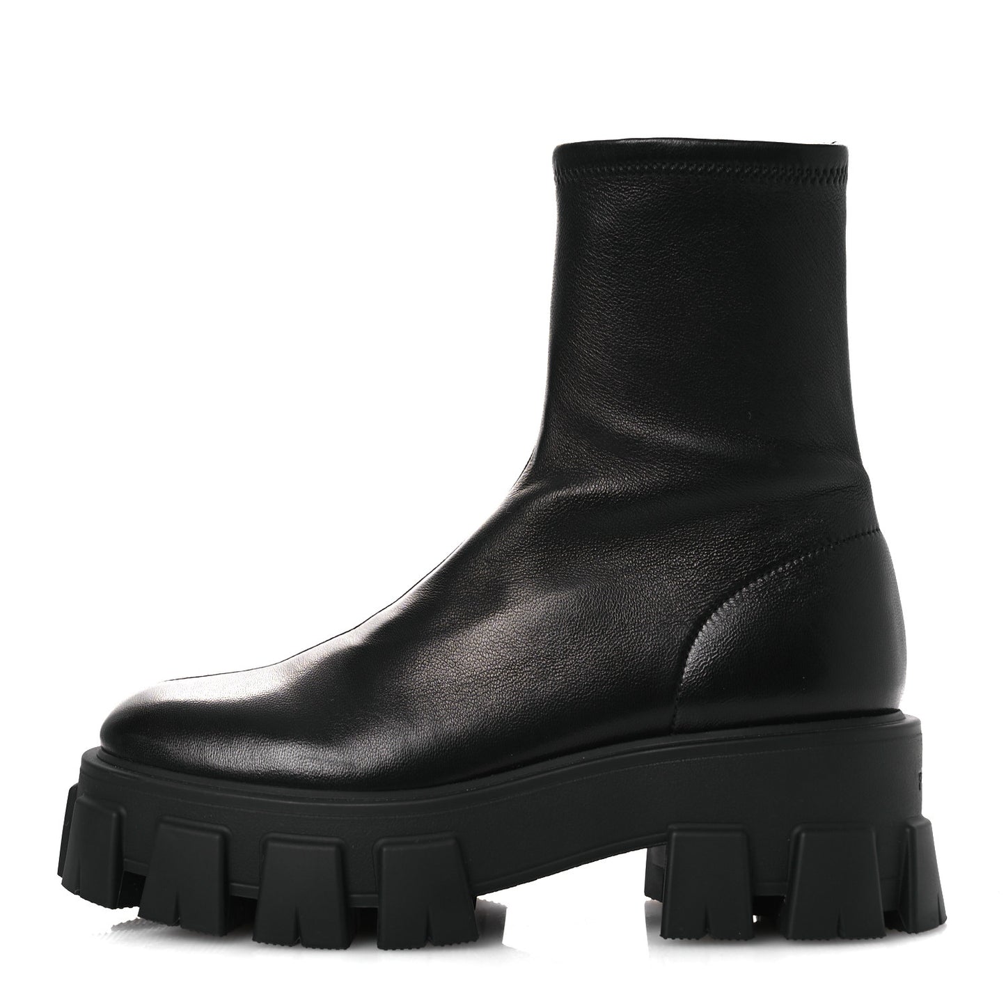 Nappa Stretch Monolith Boots 37 Black