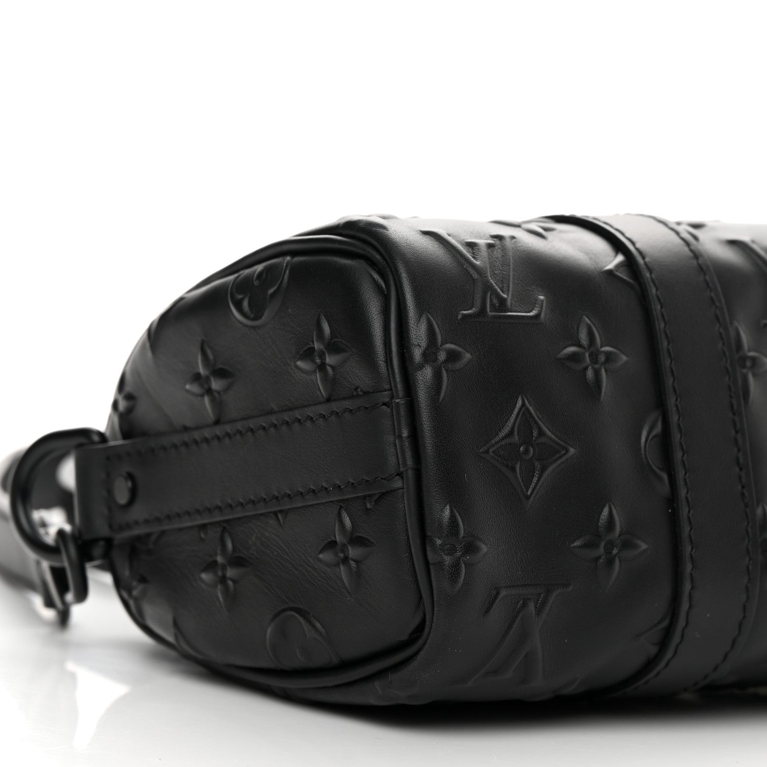 Louis Vuitton Monogram Seal Keepall XS Black 9 of 14