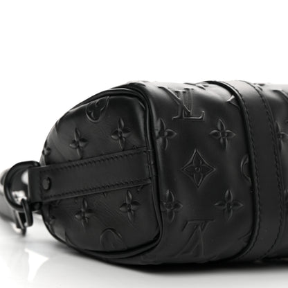 Louis Vuitton Monogram Seal Keepall XS Black 9 of 14