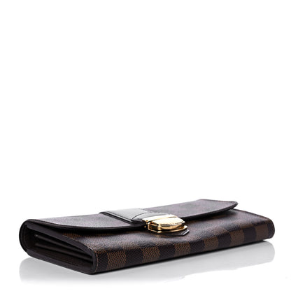 Louis Vuitton Damier Ebene Sistina Wallet 3 of 9