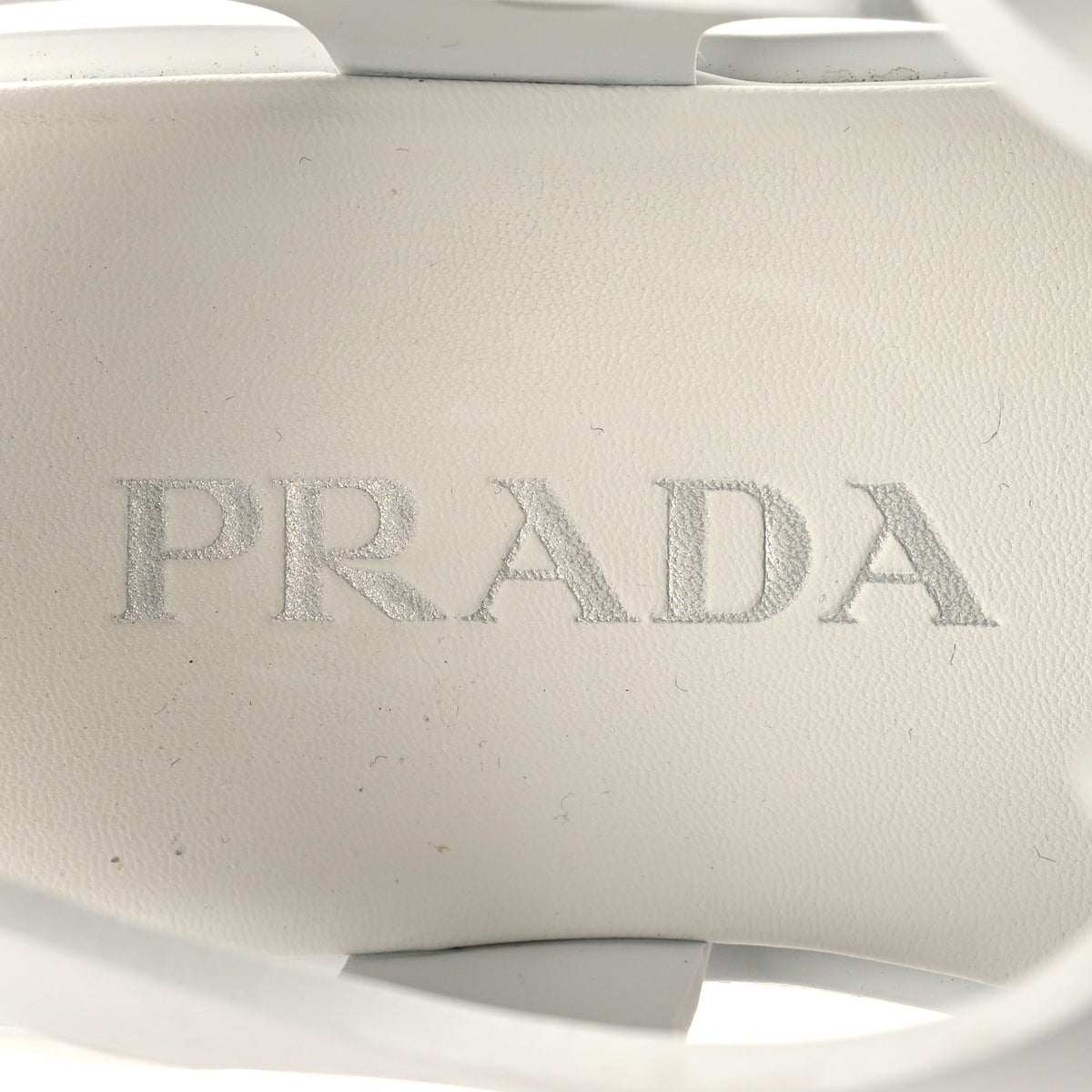 Foam Rubber Triangle Logo Monolith 55mm Cage Sandals 35 White