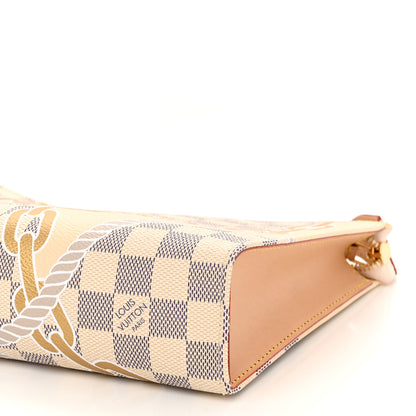 Louis Vuitton Damier Azur Nautical Toiletry Pouch On Chain 9 of 9