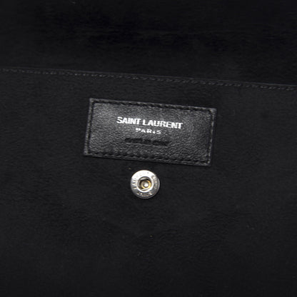 Saint Laurent Lambskin Teddy Drawstring Bag Freesia 8 of 10