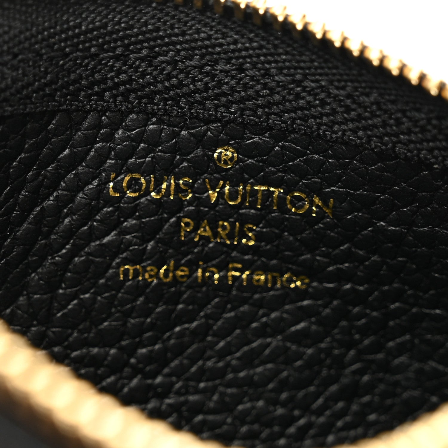 Louis Vuitton Empreinte Monogram Giant Key Pouch Black 6 of 7
