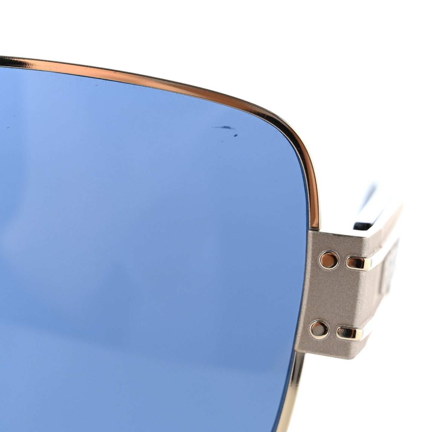 Diorsignature 60mm Square Sunglasses Shiny Gold Gradient Smoke