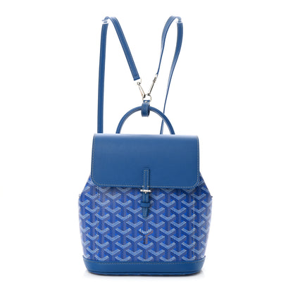 Goyard Goyardine Calfskin Mini Alpin Backpack Sky Blue 1 of 9