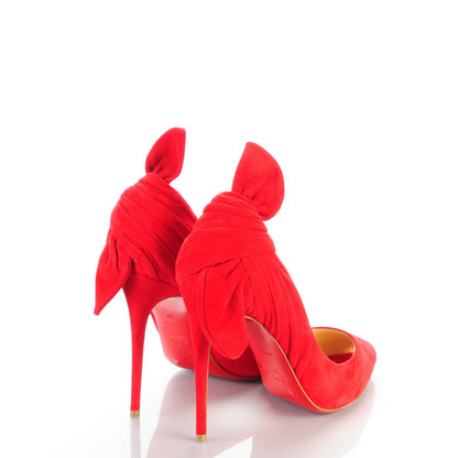 Christian Louboutin Suede Barbara 100 Pumps 38 Oeillet 4 of 8