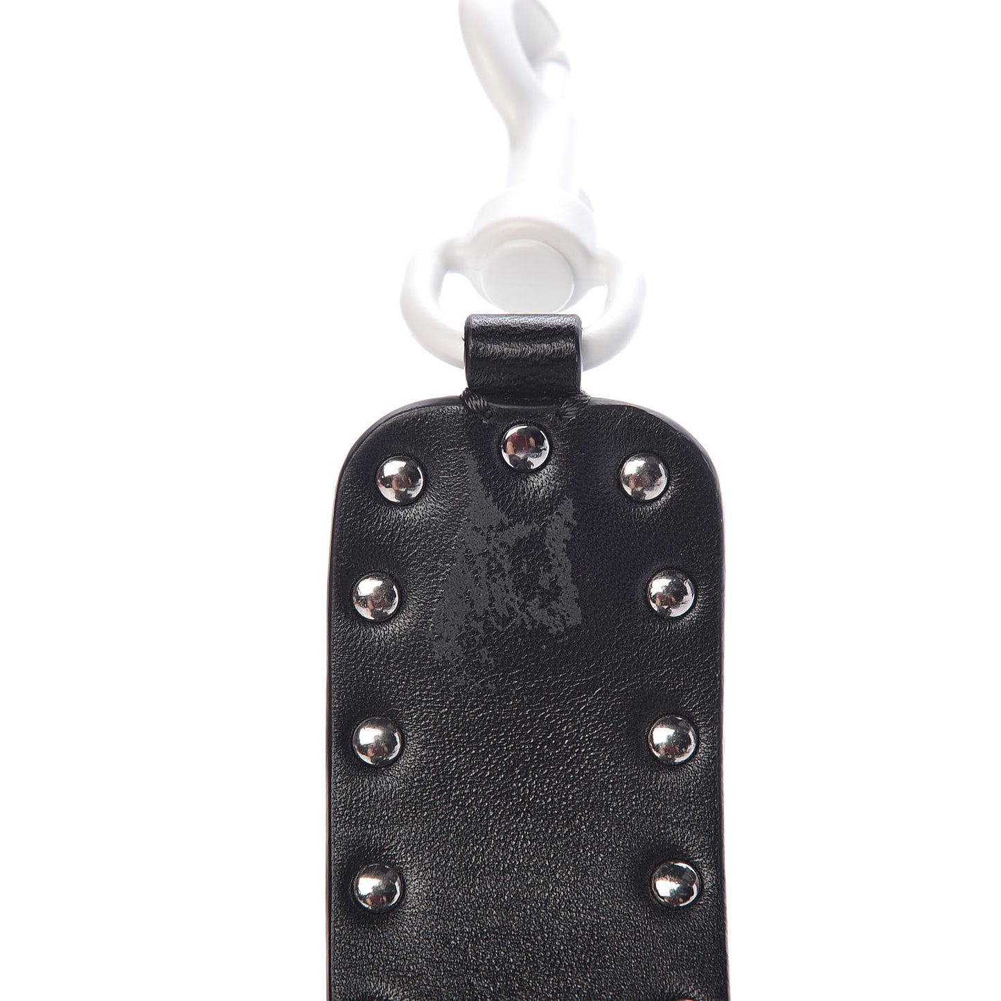 Lambskin Free Rockstud Spike Shoulder Strap Black