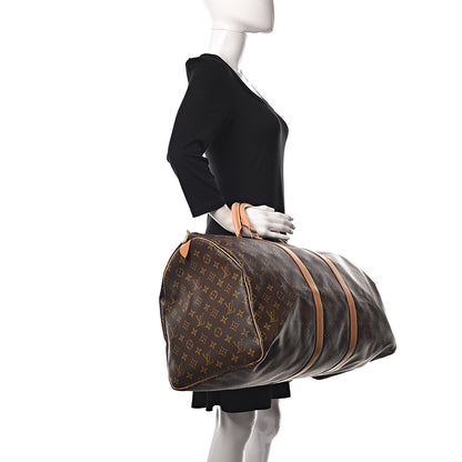 Louis Vuitton Monogram Keepall 55 2 of 18