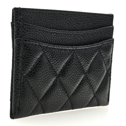 Chanel Caviar Quilted Card Holder Black 3 of 8