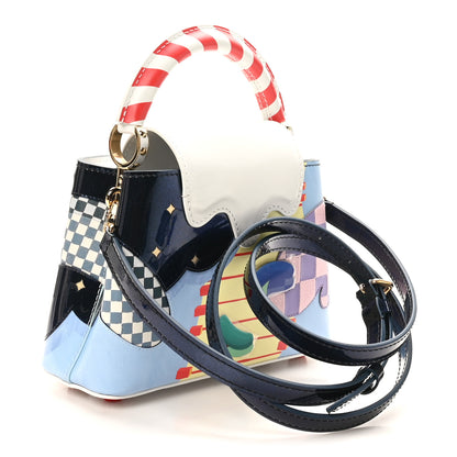 Louis Vuitton LV X ZIPING WANG Calfskin Patchwork Mini Artycapucines Multicolor 4 of 11