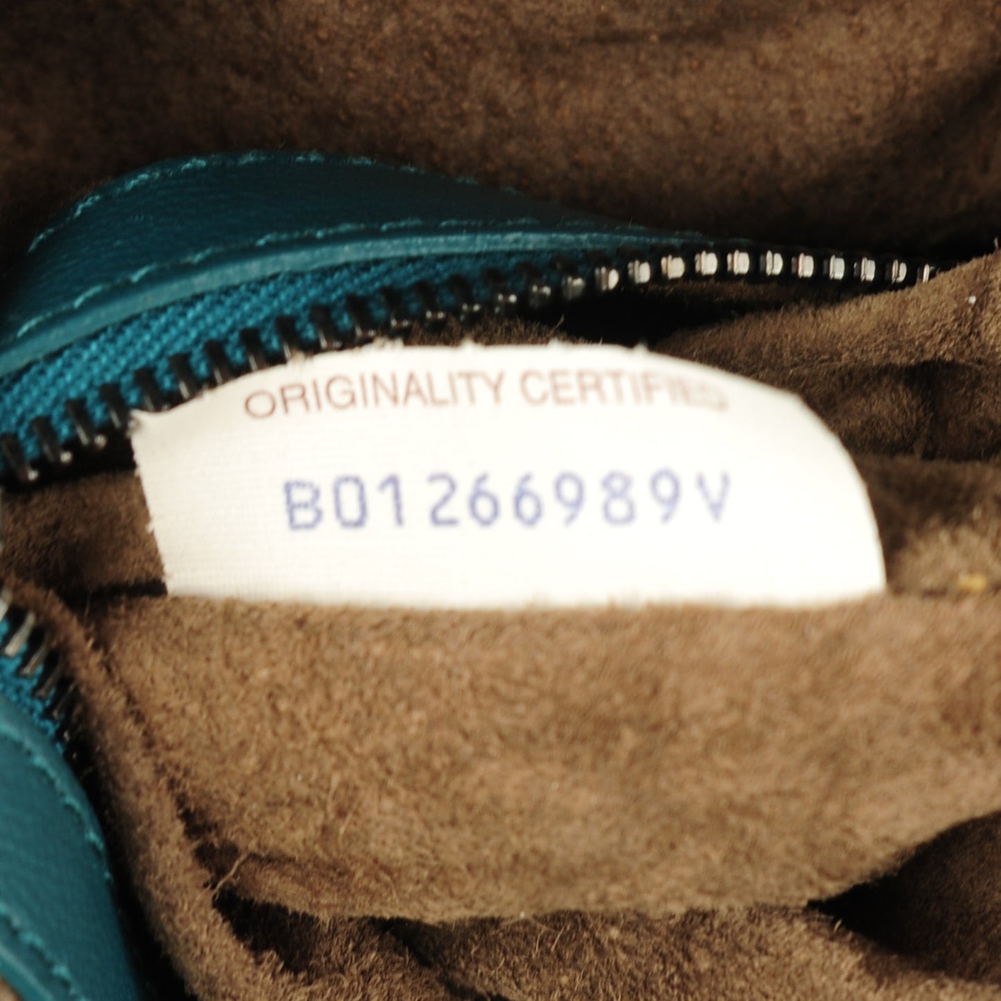 Nappa Intrecciato Large Veneta Hobo Teal