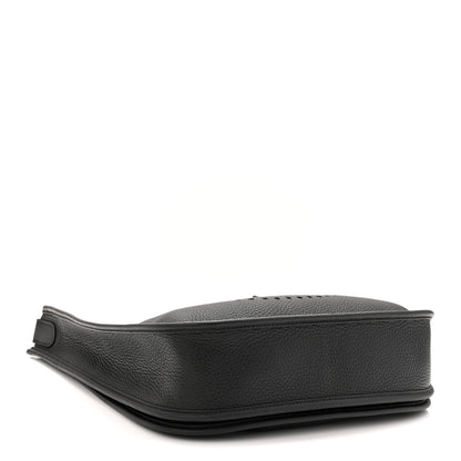 Hermes Taurillon Clemence Evelyne III PM Black 4 of 11