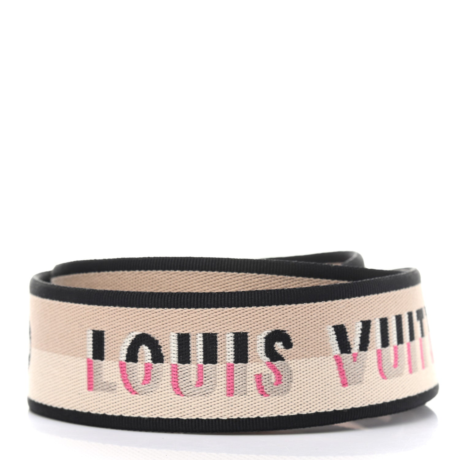 Louis Vuitton Jacquard Speedy Bandouliere 20 Shoulder Strap Black 2 of 4
