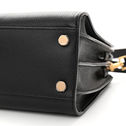 Saint Laurent Grained Calfskin Baby Sac De Jour Souple Black 10 of 10